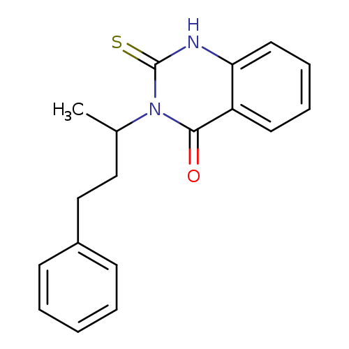 3-(1-Methyl-3-phenyl-propyl)-2-thioxo-2,3-dihydro-1H-quinazolin-4-one
