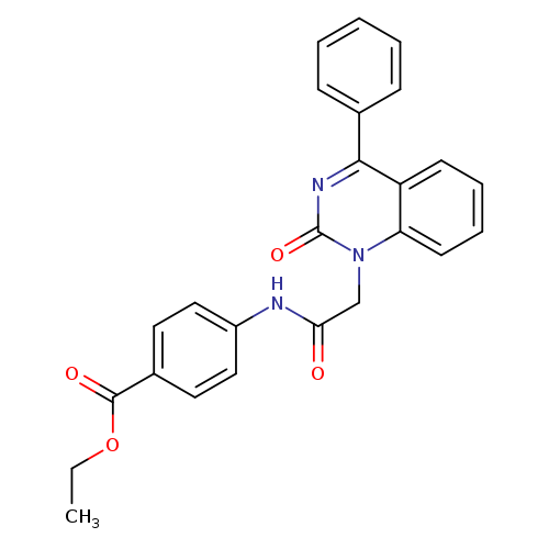 ethyl 4-[2-(2-oxo-4-phenyl-1,2-dihydroquinazolin-1-yl)acetamido]benzoate