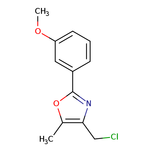 4-(Chloromethyl)-2-(3-methoxyphenyl)-5-methyloxazole
