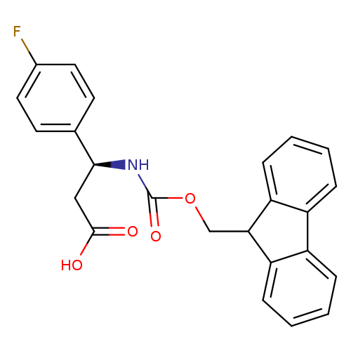 (S)-3-((((9H-Fluoren-9-yl)methoxy)carbonyl)amino)-3-(4-fluorophenyl)propanoic acid