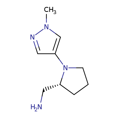 [(2R)-1-(1-methyl-1H-pyrazol-4-yl)pyrrolidin-2-yl]methanamine
