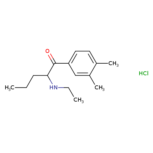 1-(3,4-dimethylphenyl)-2-(ethylamino)pentan-1-one,monohydrochloride