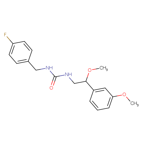 1-[(4-fluorophenyl)methyl]-3-[2-methoxy-2-(3-methoxyphenyl)ethyl]urea