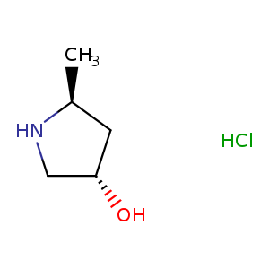 3-Pyrrolidinol, 5-Methyl-, hydrochloride, (3S,5S)-