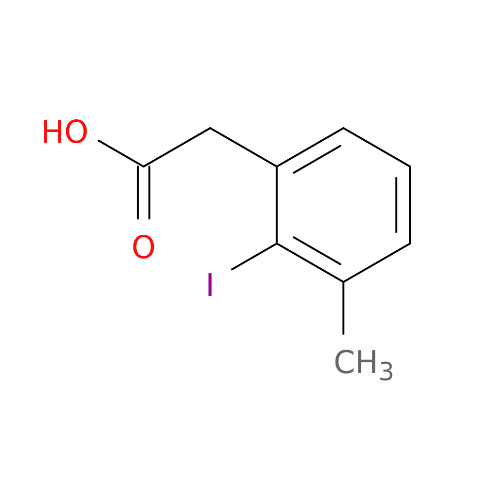 2-(2-iodo-3-methylphenyl)acetic acid