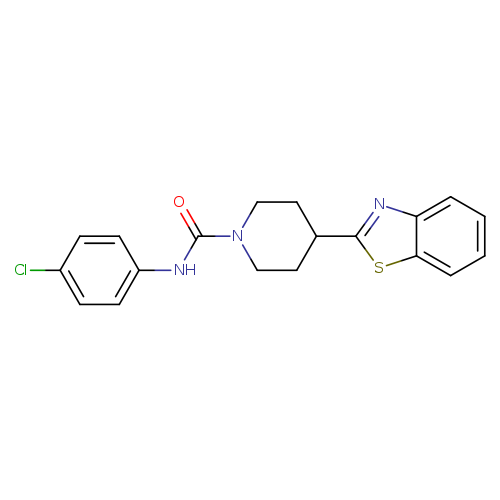 4-(1,3-benzothiazol-2-yl)-N-(4-chlorophenyl)piperidine-1-carboxamide