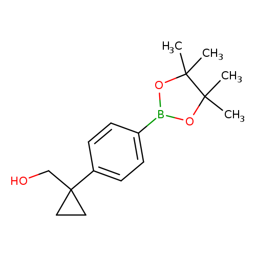 Cyclopropanemethanol, 1-[4-(4,4,5,5-tetramethyl-1,3,2-dioxaborolan-2-yl)phenyl]-