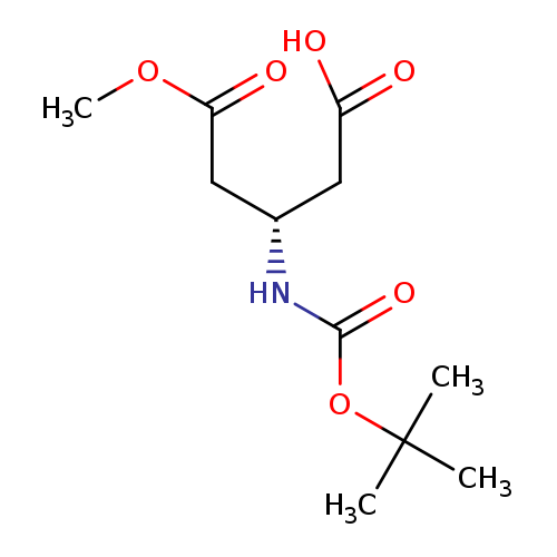 (3S)-3-([(tert-Butoxy)carbonyl]amino)-5-methoxy-5-oxopentanoic acid