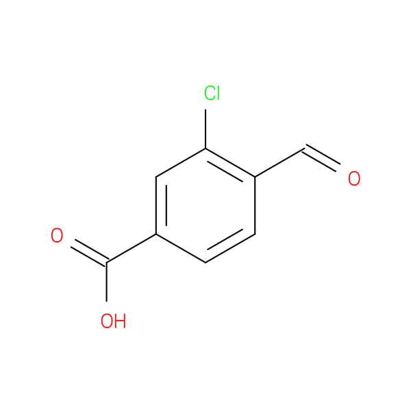 3-CHLORO-4-FORMYLBENZOIC ACID