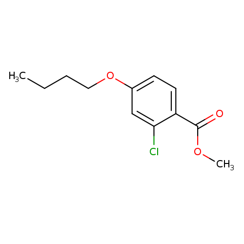 methyl 4-butoxy-2-chlorobenzoate