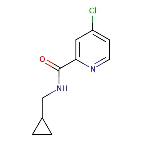 4-Chloro-2-[(cyclopropylmethyl)aminocarbonyl]pyridine