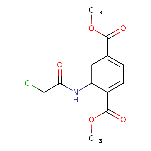 Dimethyl 2-[(chloroacetyl)amino]terephthalate