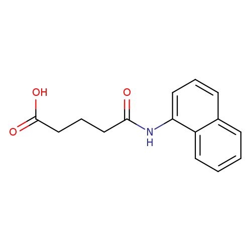 5-(1-Naphthylamino)-5-oxopentanoic acid