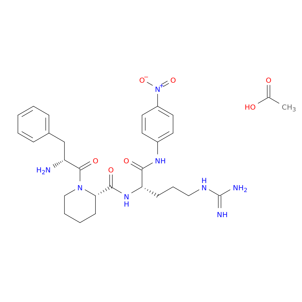 H-D-Phe-Pip-Arg-pNA (acetate)