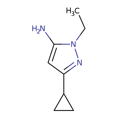 1H-Pyrazol-5-amine, 3-cyclopropyl-1-ethyl-
