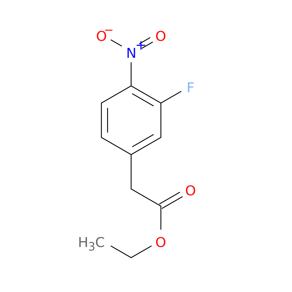 Ethyl 2-(3-fluoro-4-nitrophenyl)acetate