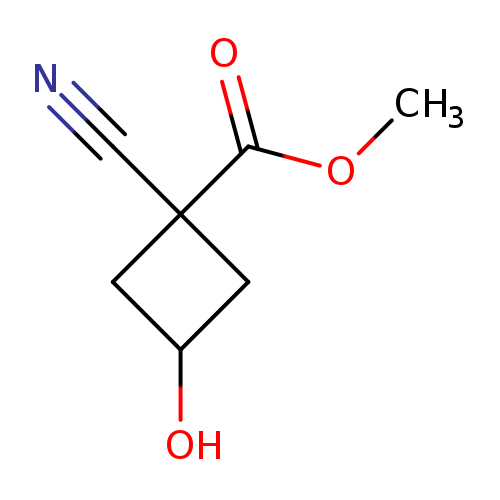 methyl1-cyano-3-hydroxycyclobutane-1-carboxylate