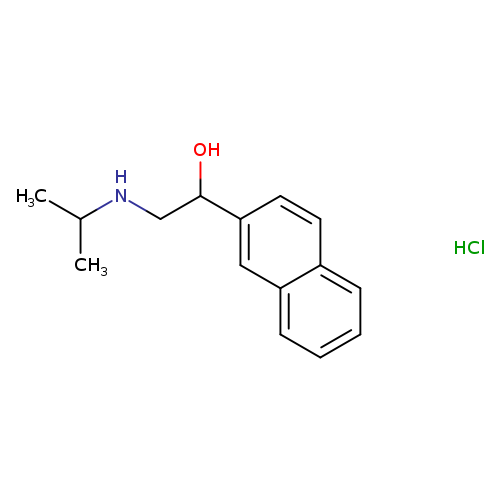 2-Isopropylamino-1-(2-naphthyl)ethanol hydrochloride