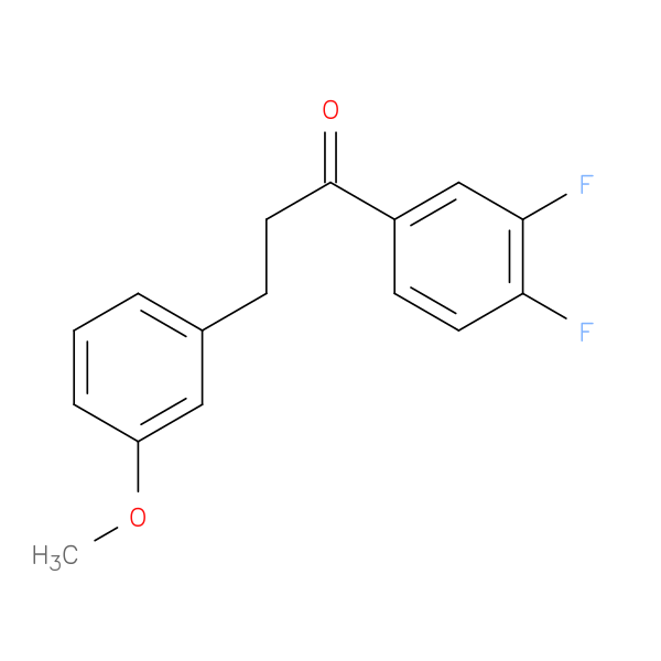 3',4'-Difluoro-3-(3-methoxyphenyl)propiophenone