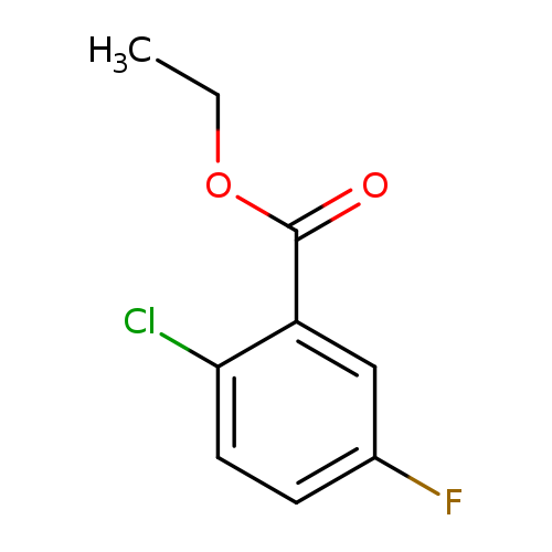 2-CHLORO-5-FLUOROBENZOIC ACID ETHYL ESTER