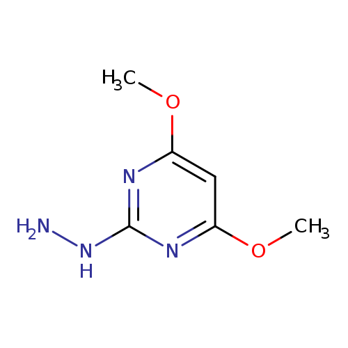 Pyrimidine, 2-hydrazinyl-4,6-dimethoxy-