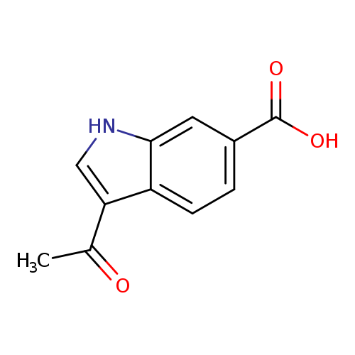3-Acetyl-1h-indole-6-carboxylic acid