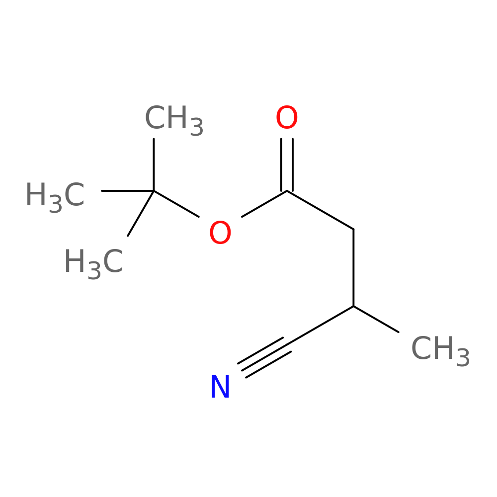 tert-butyl 3-cyano-3-methylpropanoate