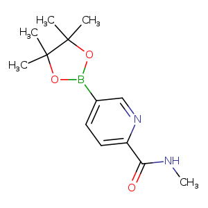 2-(N-Methylaminocarbonyl)pyridine-5-boronic acid pinacol ester