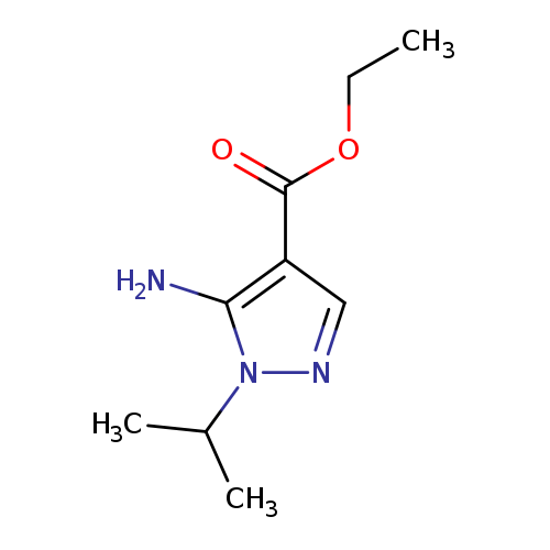 1H-Pyrazole-4-carboxylic acid, 5-amino-1-(1-methylethyl)-, ethyl ester