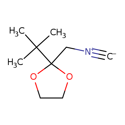 2-tert-butyl-2-(isocyanomethyl)-1,3-dioxolane