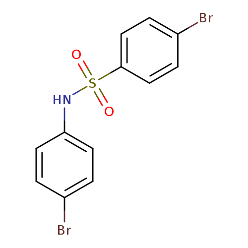 Benzenesulfonamide, 4-bromo-N-(4-bromophenyl)-