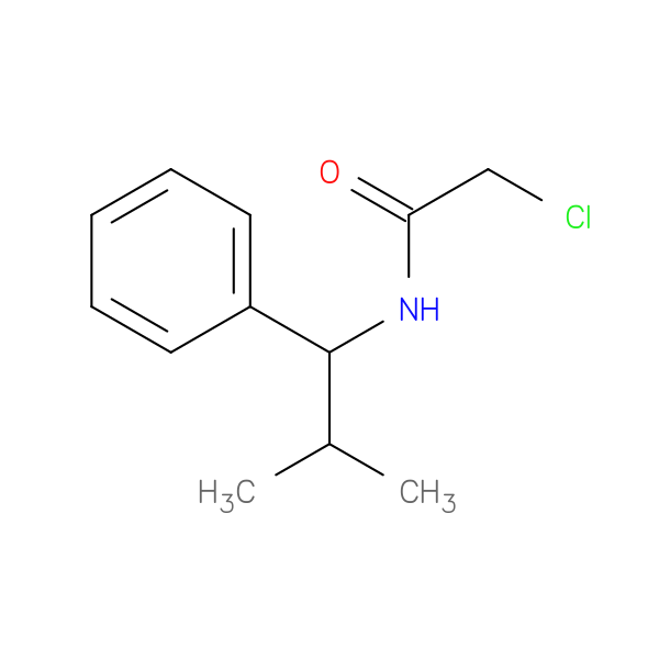 2-chloro-N-(2-methyl-1-phenylpropyl)acetamide
