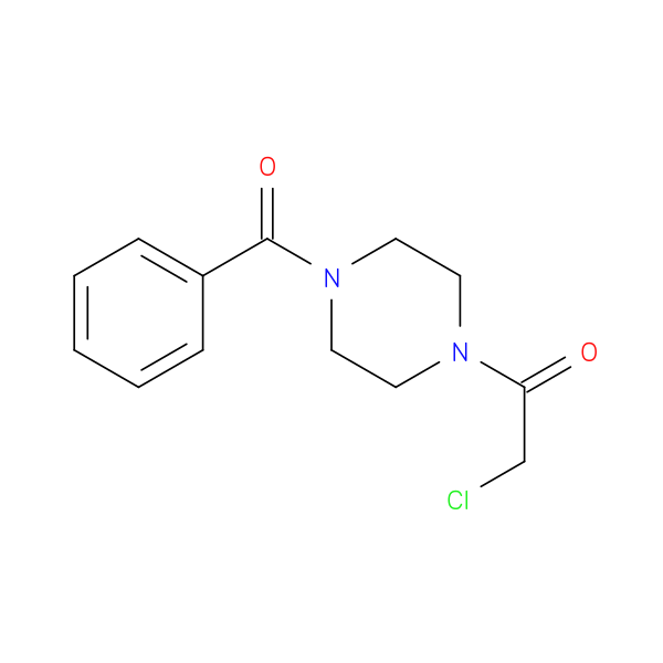 1-Benzoyl-4-(chloroacetyl)piperazine