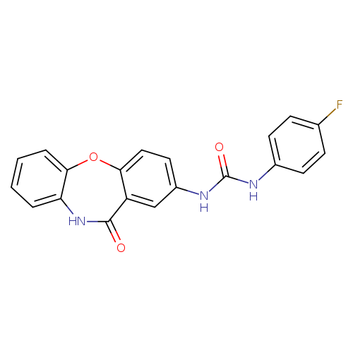 1-(4-fluorophenyl)-3-{10-oxo-2-oxa-9-azatricyclo[9.4.0.0^{3,8}]pentadeca-1(11),3(8),4,6,12,14-hexaen-13-yl}urea
