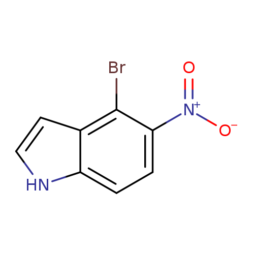 1H-Indole, 4-bromo-5-nitro-