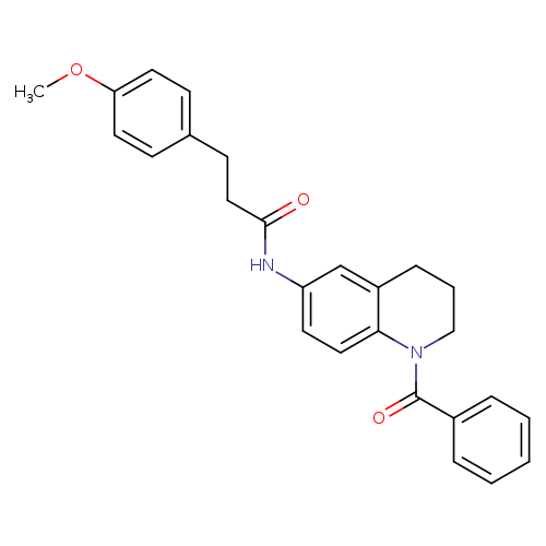 N-(1-benzoyl-1,2,3,4-tetrahydroquinolin-6-yl)-3-(4-methoxyphenyl)propanamide
