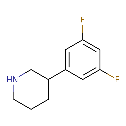 3-(3,5-Difluorophenyl)piperidine