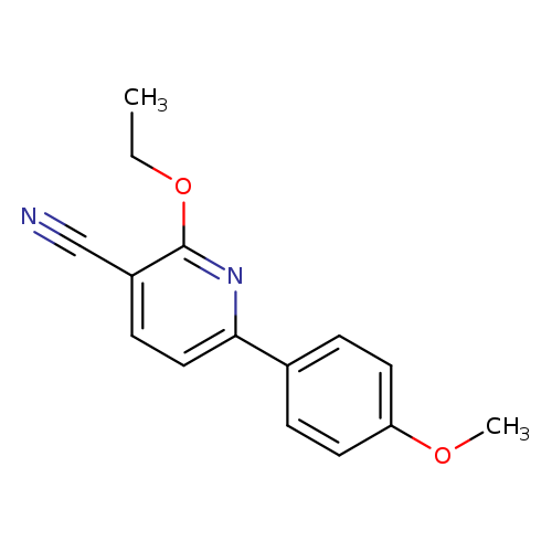 2-ethoxy-6-(4-methoxyphenyl)pyridine-3-carbonitrile