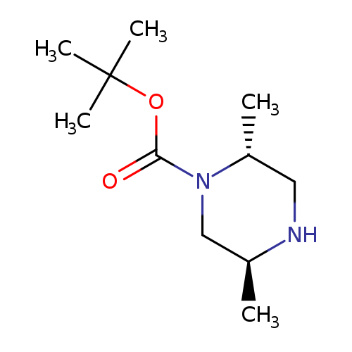 1-Piperazinecarboxylic acid, 2,5-dimethyl-, 1,1-dimethylethyl ester, (2R,5S)-