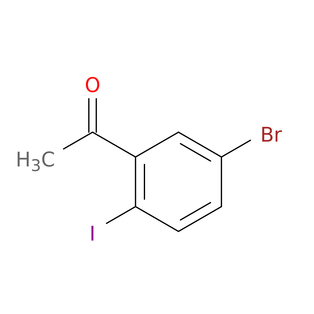 1-(5-Bromo-2-iodophenyl)ethanone