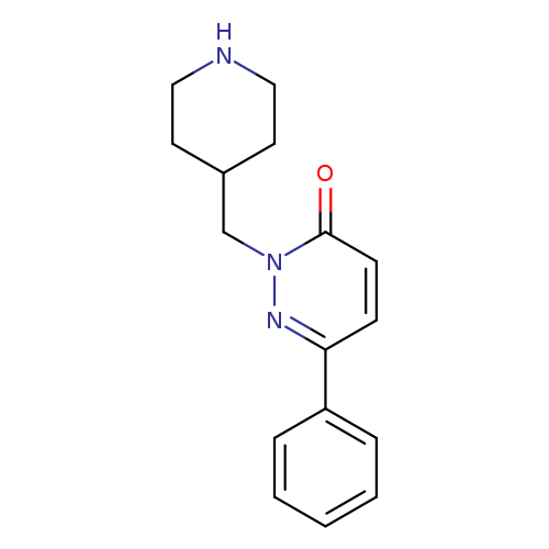 "6-phenyl-2-[(piperidin-4-yl)methyl]-2,3-dihydropyridazin-3-one"