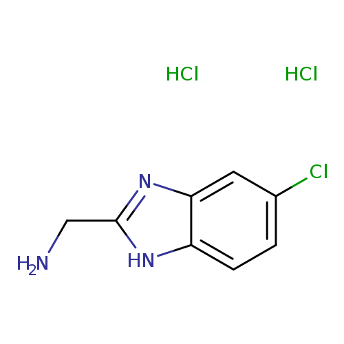 (5-Chloro-1H-benzo[d]imidazol-2-yl)methanamine dihydrochloride