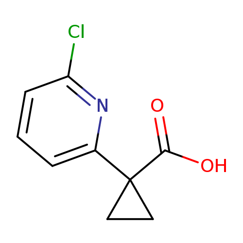 1-(6-Chloropyridin-2-yl)cyclopropane-1-carboxylic acid