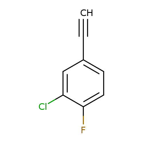 Benzene, 2-chloro-4-ethynyl-1-fluoro-
