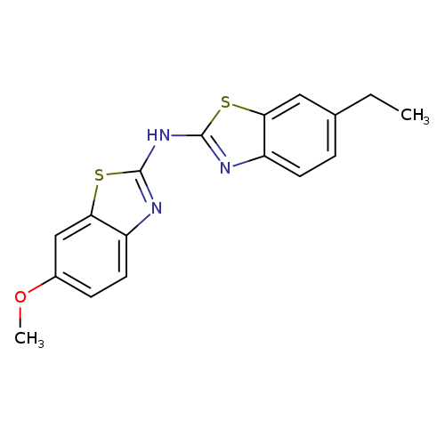 N-(6-ethyl-1,3-benzothiazol-2-yl)-6-methoxy-1,3-benzothiazol-2-amine