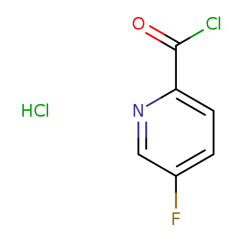 5-fluoropyridine-2-carbonyl chloride hydrochloride