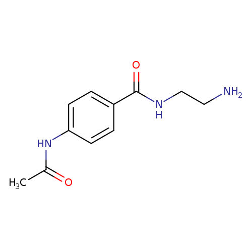4-(acetylamino)-{N}-(2-aminoethyl)benzamide
