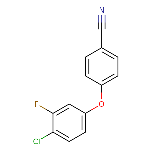 4-(4-Chloro-3-fluorophenoxy)benzenecarbonitrile