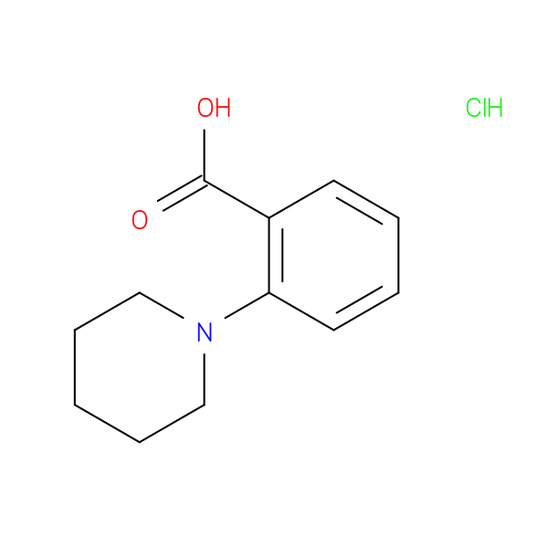 2-(Piperidin-1-yl)benzoic acid hydrochloride