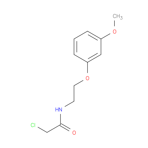2-chloro-N-[2-(3-methoxyphenoxy)ethyl]acetamide